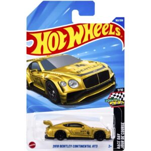 2018 Bentley Continental GT3 (JBC18, 2025, Ouro com flocos metálicos)