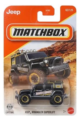 Matchbox Jeep Wrangler Superlift JHN74