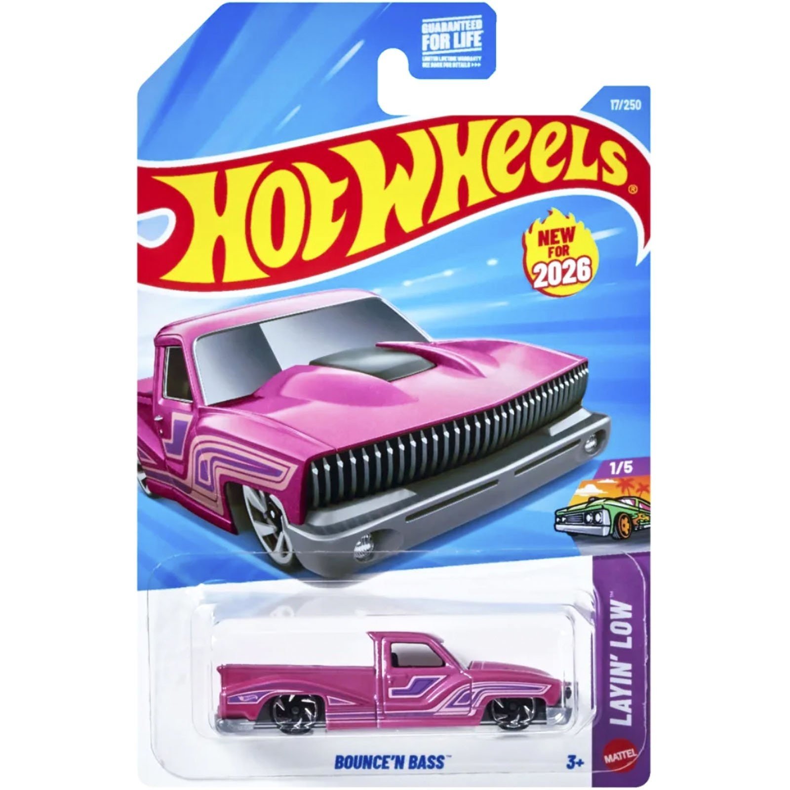 Hot Wheels Bounce'n Bass JJK69