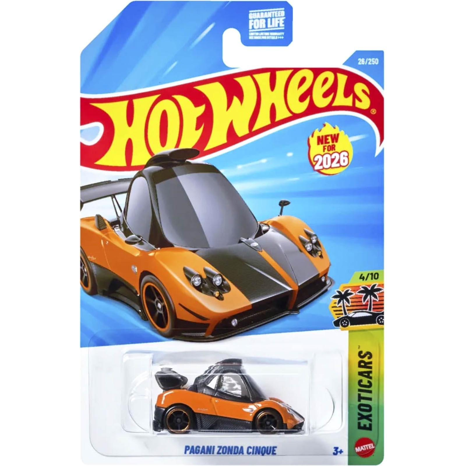 Hot Wheels Pagani Zonda Cinque JJK75