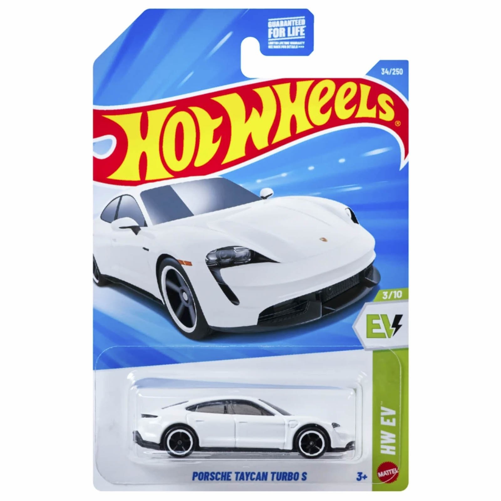 Hot Wheels Porsche Taycan Turbo S JJJ05