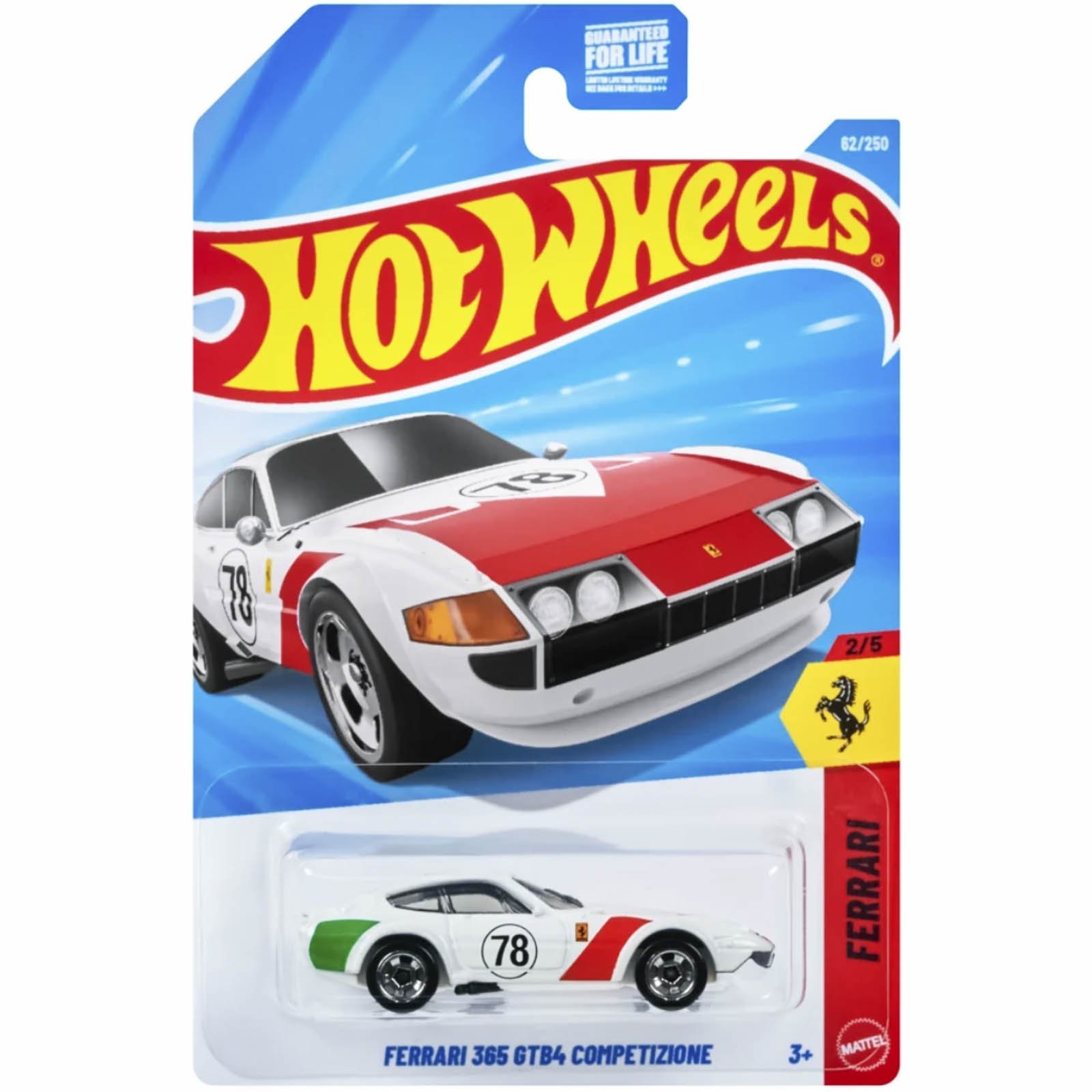 Hot Wheels Ferrari 365 GTB4 Competizione JJL06