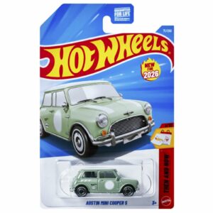 Austin Mini Cooper S (JJH39, 2026, Verde militar)