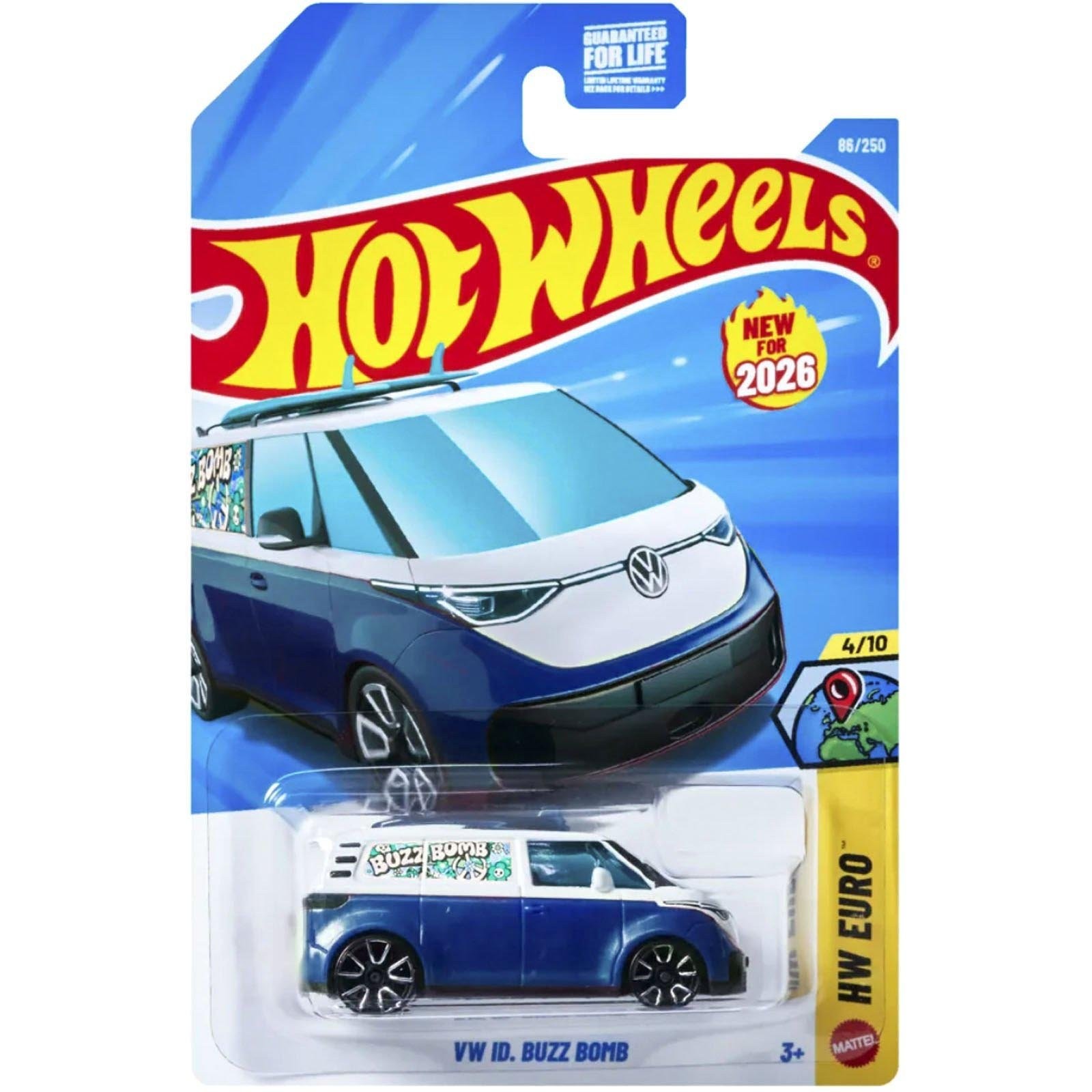 Hot Wheels VW ID Buzz Bomb JJL95