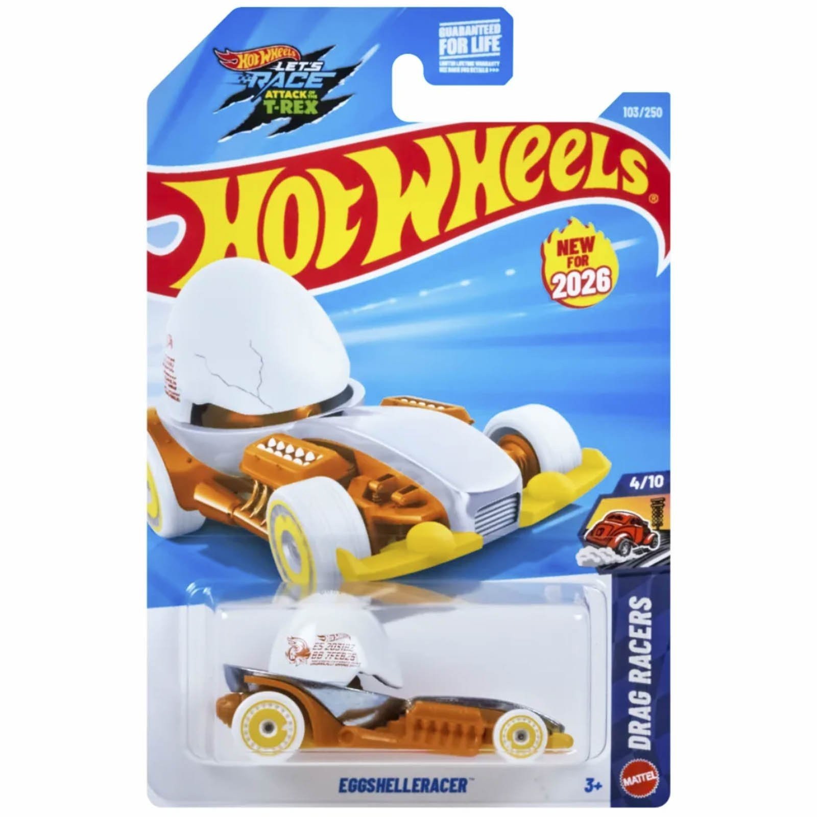 Hot Wheels Eggshelleracer JJL25