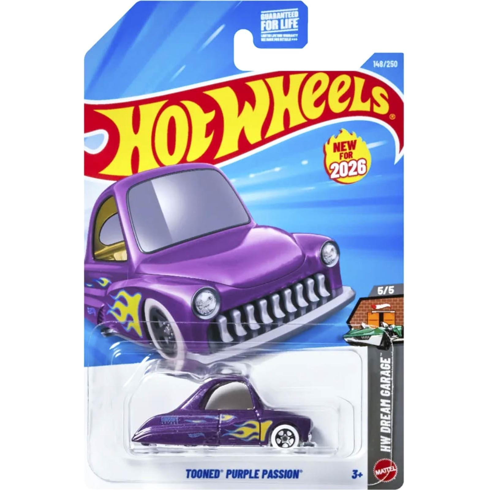Hot Wheels Tooned Purple Passion JJH54