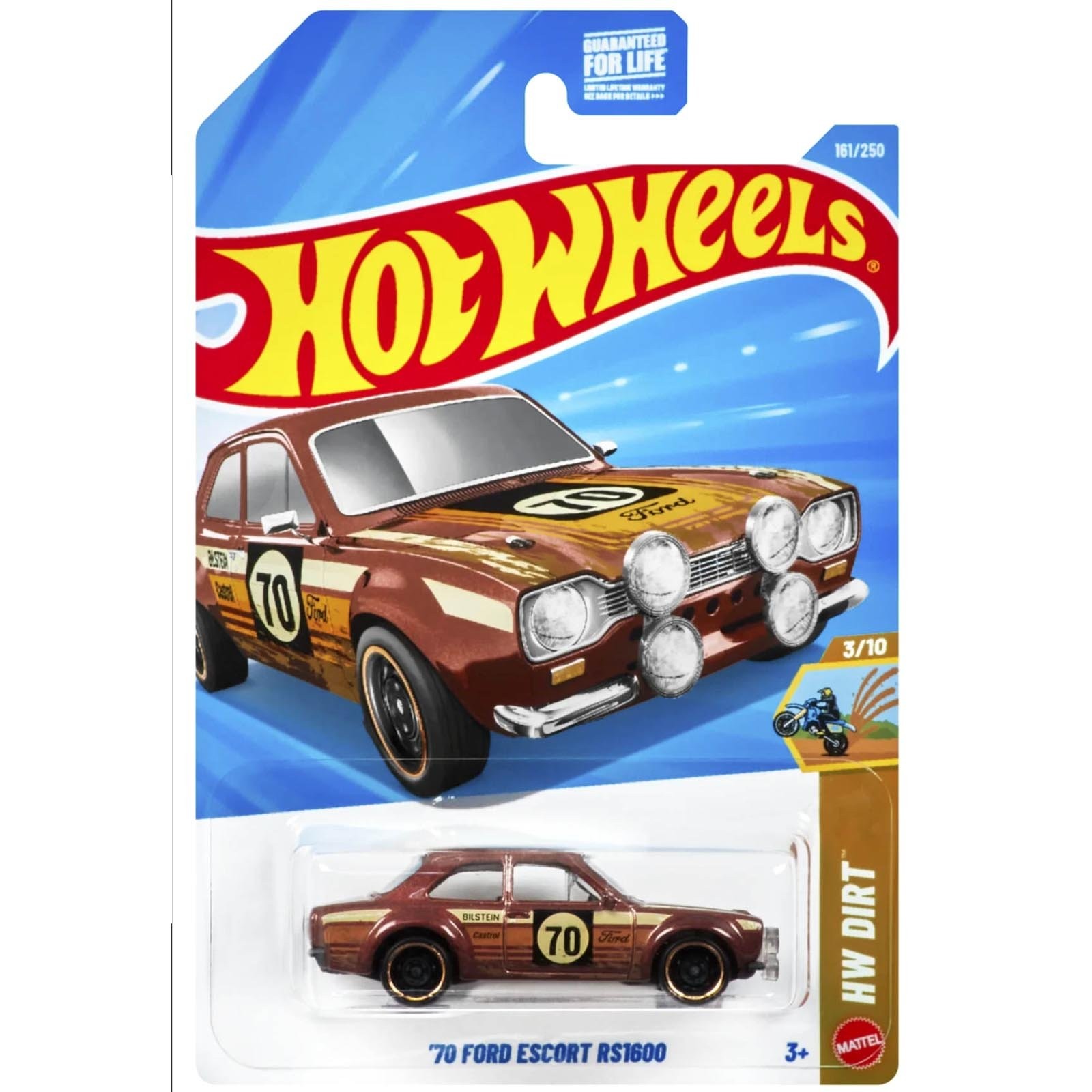 Hot Wheels 70 Ford Escort RS1600 JJK08