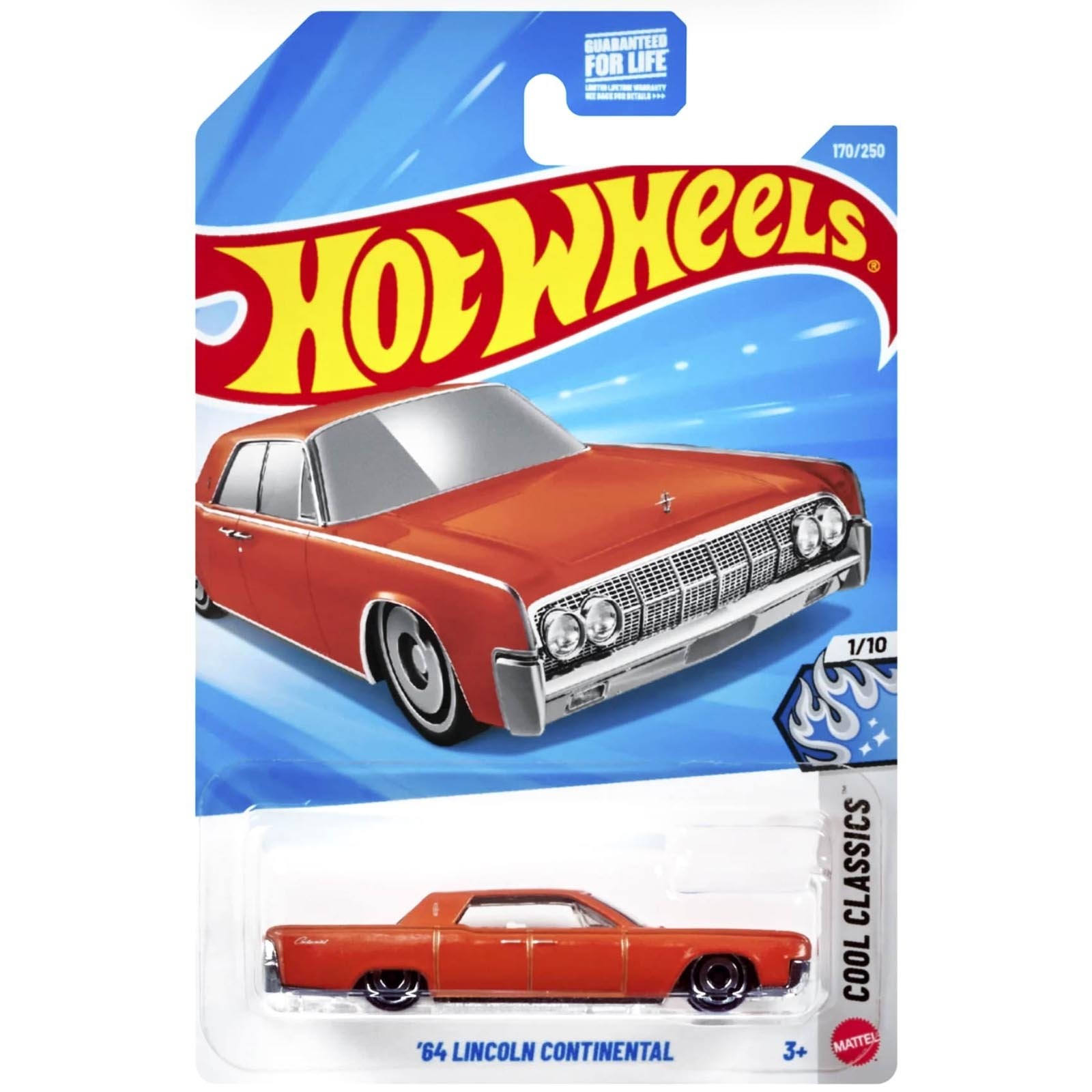 Hot Wheels 64 Lincoln Continental JJK14