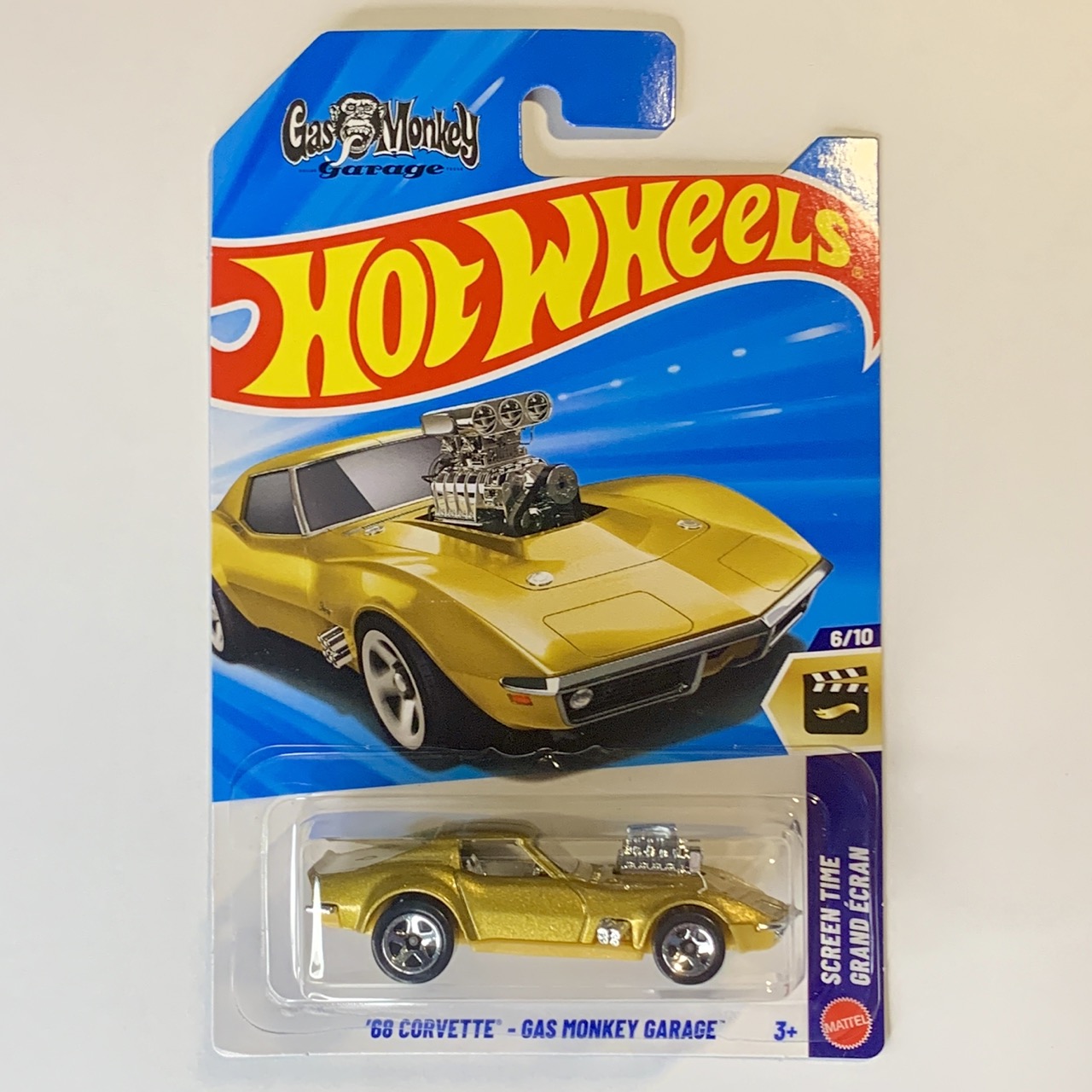 Hot Wheels 68 Corvette Gas Monkey Garage JJK47