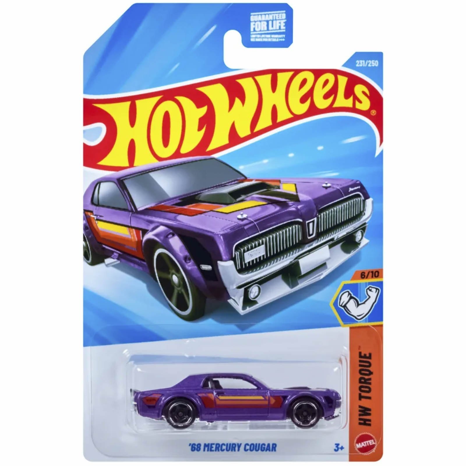 Hot Wheels 68 Mercury Cougar JJK56