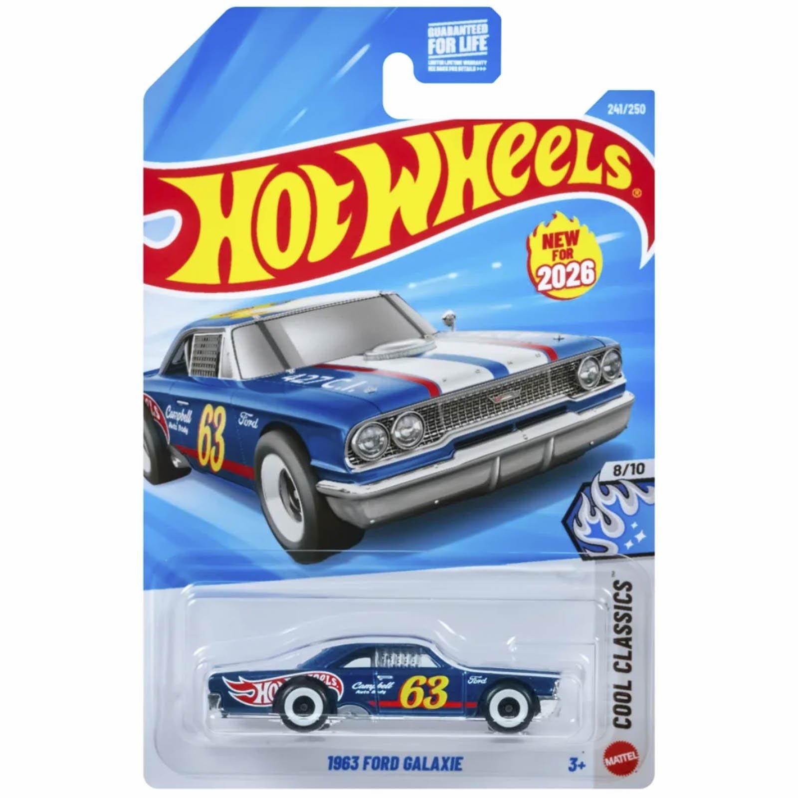 Hot Wheels 1963 Ford Galaxie JJH73