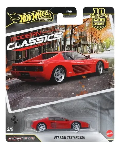 Hot Wheels Ferrari Testarossa JKF00