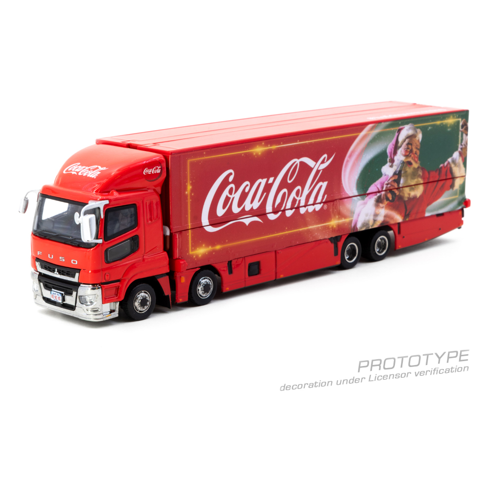 Tarmac Works Mitsubishi Fuso Super Great Coca Cola T64T-TL001