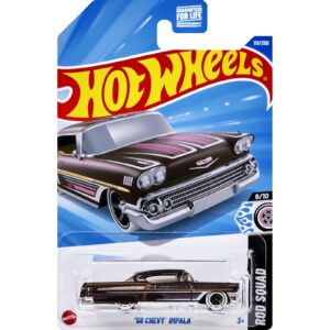 58 Chevy Impala (HYX38, 2025, Marrom metálico)